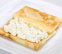 Блин с творогом