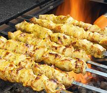 Шашлык из куриной грудки