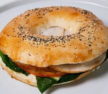Бейгл с индейкой 