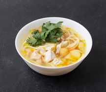 Куриная лапша с куриным филе