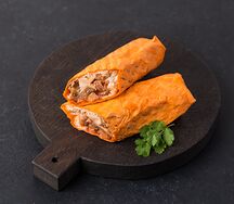 Шаурма двойная в сырном лаваше