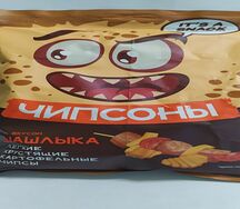 Чипсы Чипсоны со вкусом шашлыка