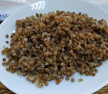 Гречка с морковью и луком
