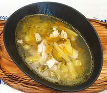 Рассольник по-ленинградски