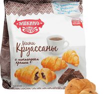 Мини-круассаны с шоколадным кремом