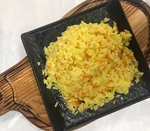 Рис отварной с морковью и луком