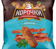Сухарики 3 корочки курица с беконом