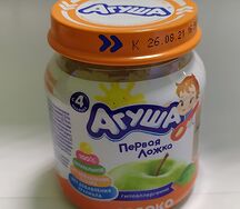 Пюре фруктовое Агуша яблоко