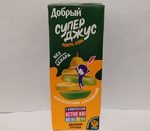 Сок Добрый яблоко-груша Супер джус