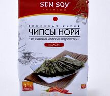 Чипсы Нори Kimchi из морской капусты Сэн Сой