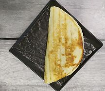 Кесадилья с курицей и грибами