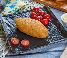 Котлета куриная жареная