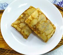 Блины с творогом
