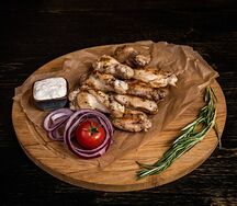 Шашлык из куриных крыльев
