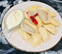 Вареники с вишней