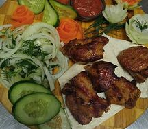 Шашлык из cвинoй шейки