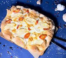 Римская пицца с цыпленком