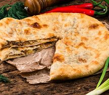 Пирог с говядиной и картофелем
