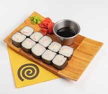 Маки с крабом