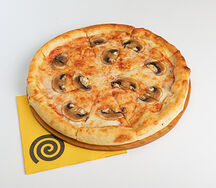 Пицца с грибами