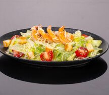 Салат Цезарь с креветкой