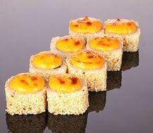 Запеченный ролл Гребешок