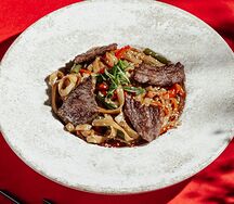 Паназиатская паста Карри с говядиной