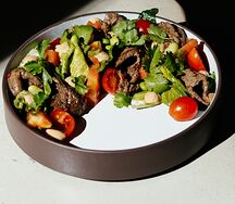 Салат Смесь Вкусов с Говядиной