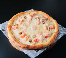 Пицца с морепродуктами