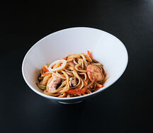 Wok удон с морепродуктами