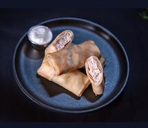 Блинчики с курицей