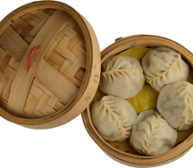 Классические манты с говядиной и тыквой (5 шт.)