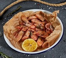 Креветки отварные