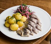 Донская сельдь с картофелем