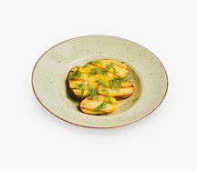 Картофель, запеченный с кожурой на углях