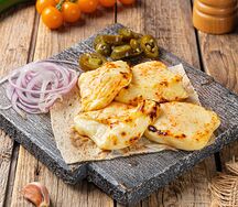 Сыр Сулугуни на углях