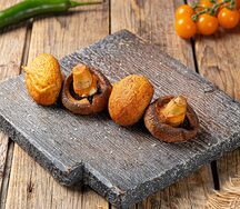 Грибы на мангале