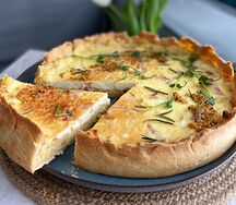 Пирог с картофелем и беконом L