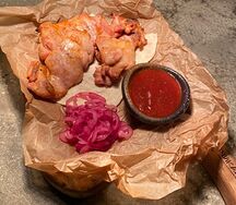 Шашлык из куриного бедра
