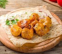 Шашлык из куриной грудки