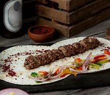 Шаурма с люля-кебабом из баранины