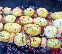 Картофель беби с курдюком