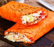 Шаурма в сырном лаваше