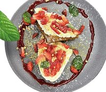 Маскарпоне с клубникой