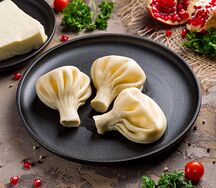 Хинкали с грибами