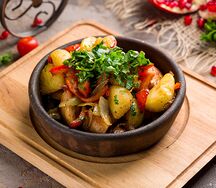 Оджахури из грибов