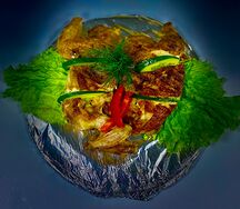 Цыпленок на углях