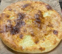 Хачапури с зеленью и сыром