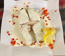 Семга в сливочном соусе