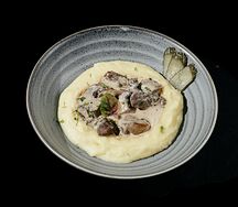Бефстроганов с говядиной